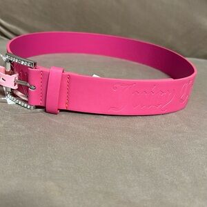 Juicy Couture Pink size small belt